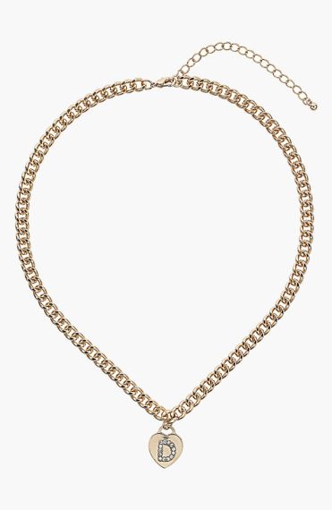 Колие с Буква със сребърно покритие