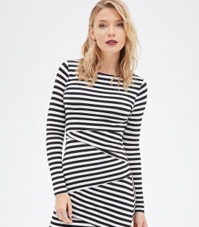 Striped Bodycon Dress