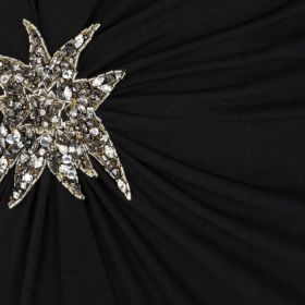 Рокля с едно рамо и звезди